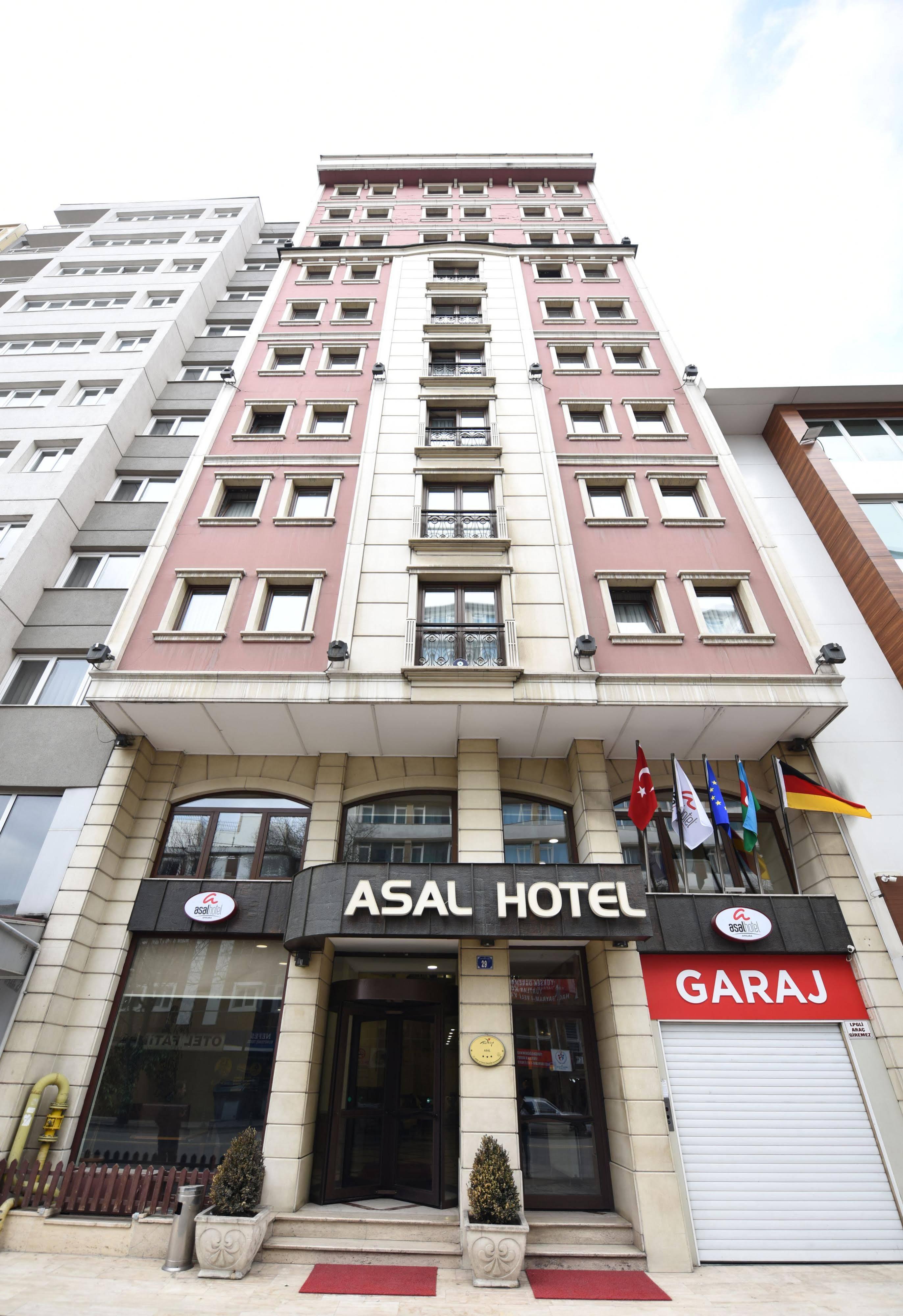 Asal Hotel Ankara Eksteriør billede