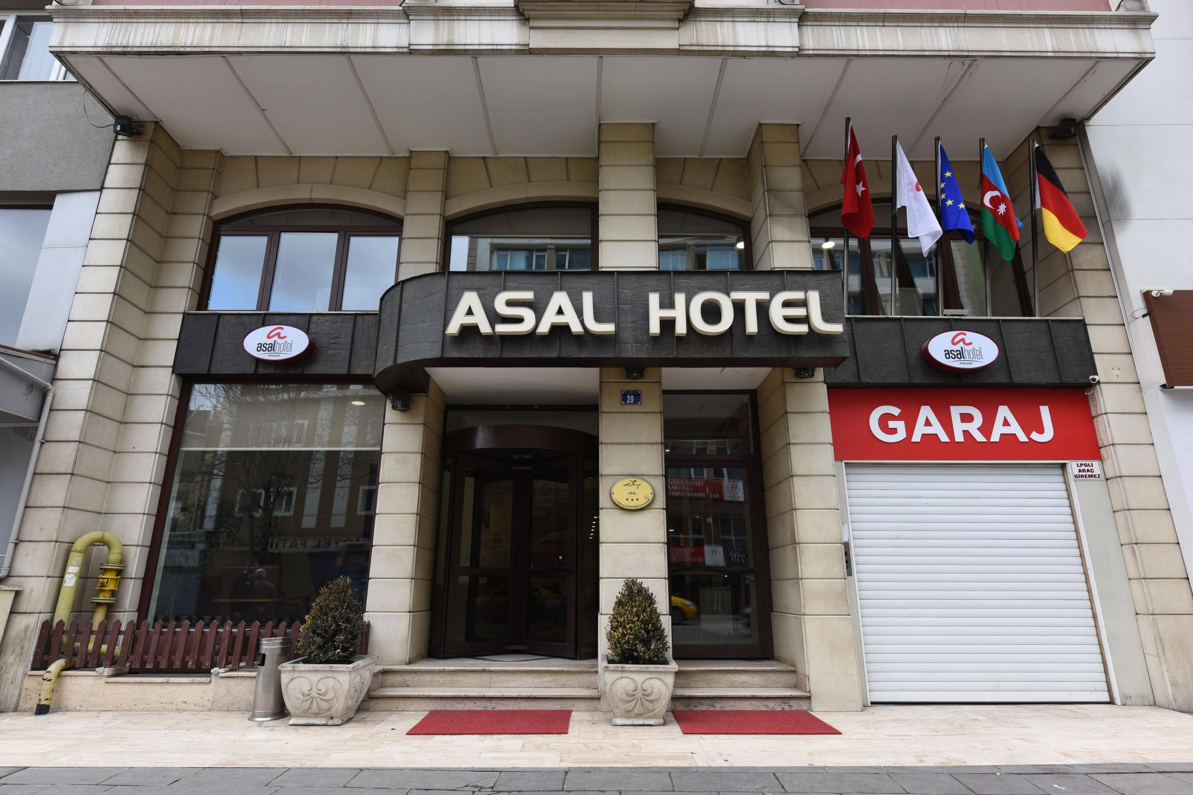 Asal Hotel Ankara Eksteriør billede